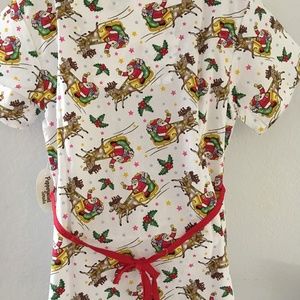 Peppermint Tops - Christmas Print Medical Scrub Top Peppermint Tops - Christmas Print Medical Scrub Top
